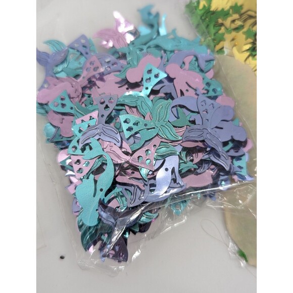 Craft Lot Confetti, Alphabet Stickers, Jewelry Making, Cards Misc. Over 4 Pounds - Picture 9 of 15